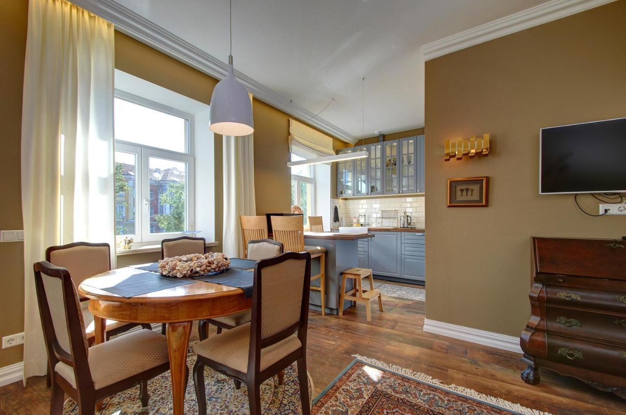 German18-3B Luxury Vilnius Apartment מראה חיצוני תמונה